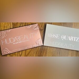 HUDA BEAUTY Rose Gold and Rose Quartz Eyeshadow set *NWT*